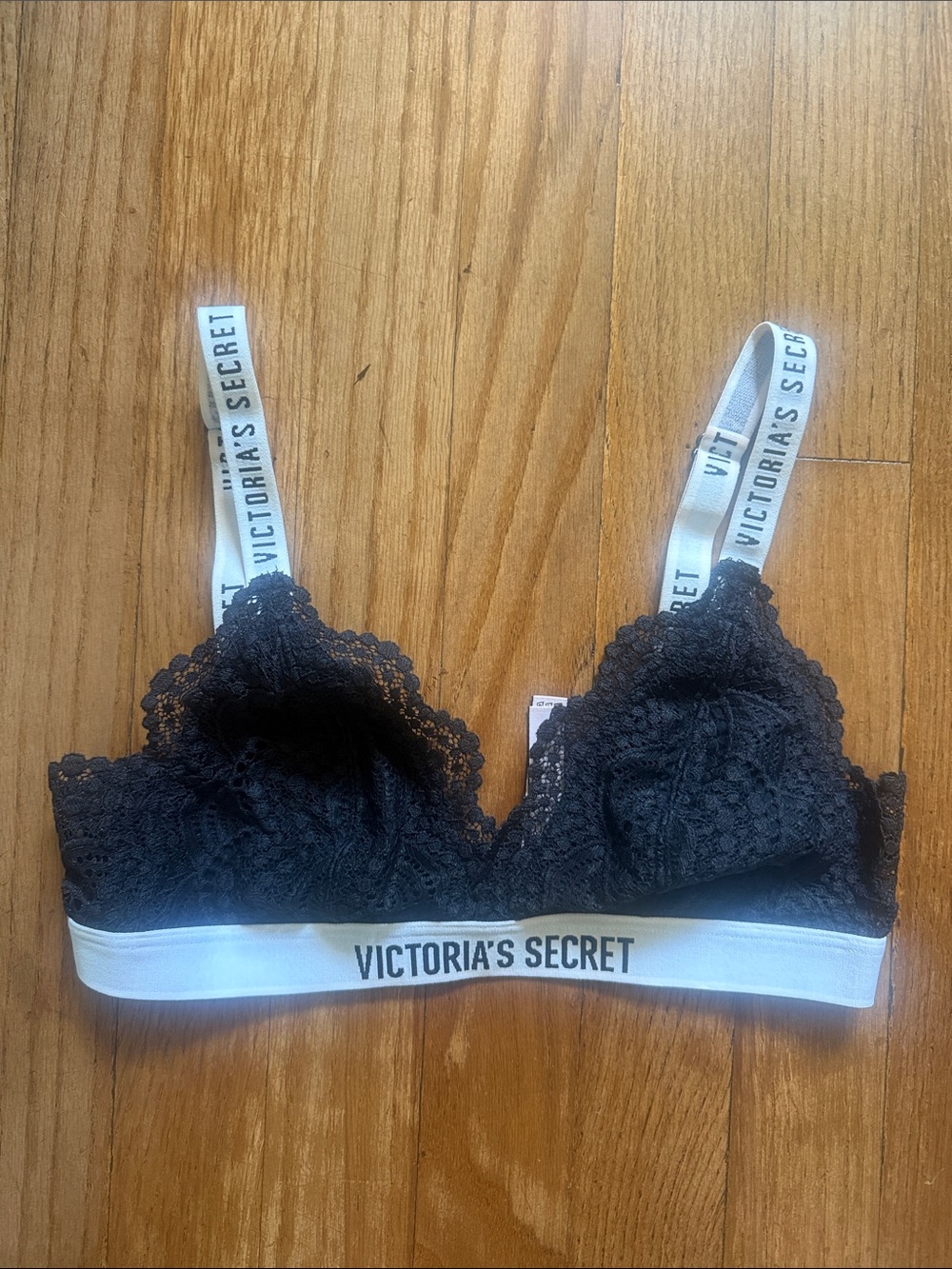 Victoria's Secret Black Lace Bralette